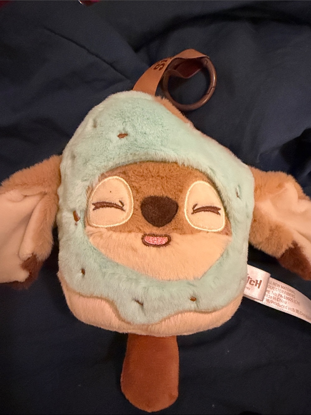 Disney Stitch Chocolate Factory Plush Pendant
